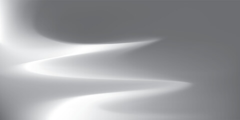Abstract white and gray gradient background, resembling a desert or hills.. Vector illustration.