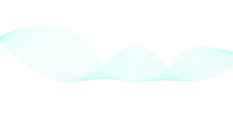 Abstract blue wave background featuring flowing vector lines and curved patterns in a digital art illustration with light motion for a modern wallpaper design