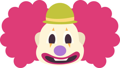 Fototapeta premium Clown Avatar Element
