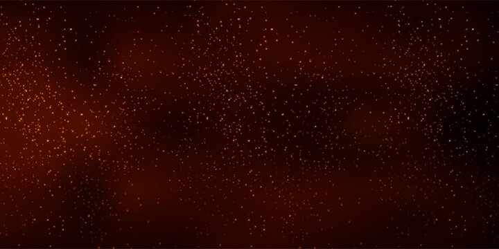 Stars in the night. Dark brown galaxy space background. Starry night sky. New Year, Christmas and Celebration backgrounds concepts.