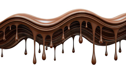 Dripping Chocolate Wave
