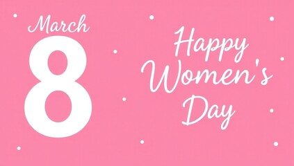 Celebrating international women's day on march 8