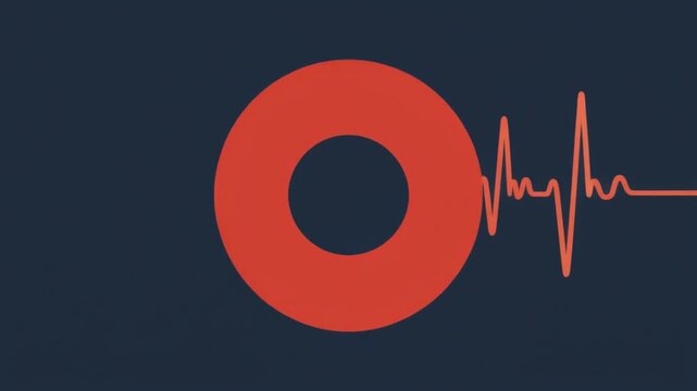 Audio waveform graphic