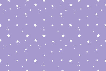 Seamless star pattern, endless texture background