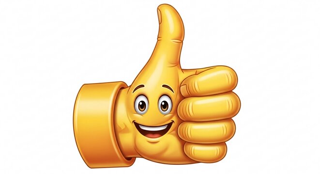 Cute 3D Emoji Illustration Isolated on White Background