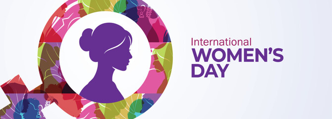 International Women's Day concept background. #GiveToGain Women Equality Day Concept.