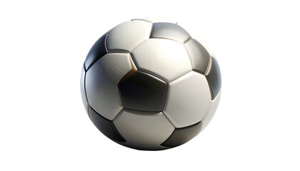 Fototapeta premium Classic Black and White Soccer Ball.