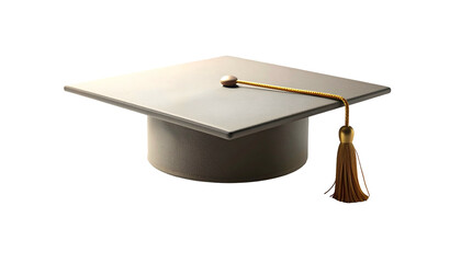 Graduation Cap with Tassel on Top.