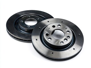High-quality brake disc for automotive use.