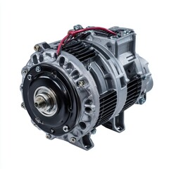 High-performance industrial electric motor.