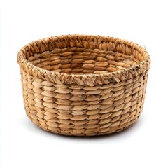 Obraz premium Handwoven basket for home organization.