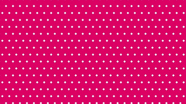 Vibrant Pink Background with Repeating White Dot Pattern.
