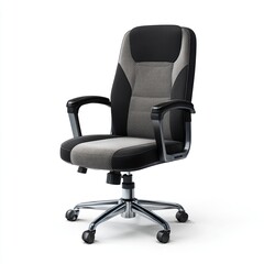 Fototapeta premium Ergonomic office chair with modern design.