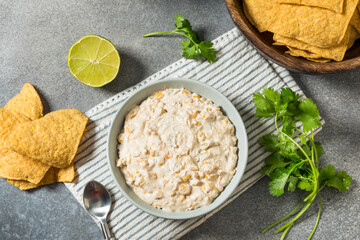 Creamy Sweet Corn Salsa Dip