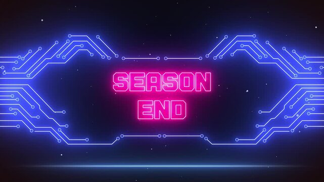 Important season end notification for competitive games, use this to summarize your seasonal rewards and rank