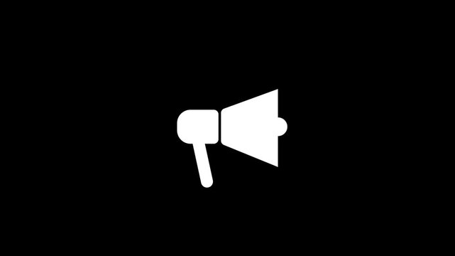 Marketing mix motion graphic line icon animation illustrating product, price, place, promotion strategy concept with smooth movement, modern design, business marketing visuals, 4K resolution,