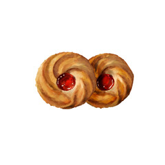 お菓子_ジャムクッキー