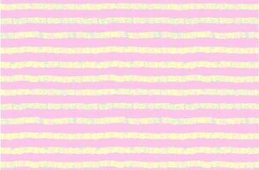 ストライプ、ギンガムチェックの手描き背景素材