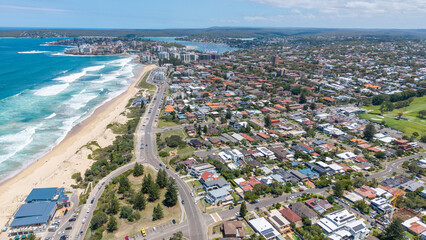 The Southern Sydney suburb of Cronulla and Wanda beach.