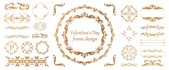 Valentine&rsquo;s Day Frame Design Collection