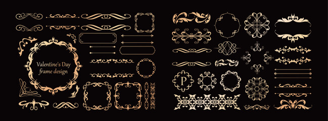 Valentine&rsquo;s Day Frame Design Collection