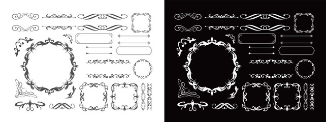 Valentine&rsquo;s Day Romantic Frame & Border Collection