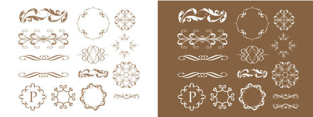 Valentine&rsquo;s Day Romantic Frame & Border Collection