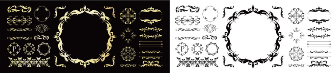 Valentine&rsquo;s Day Romantic Frame & Border Collection