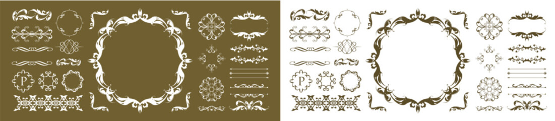 Valentine&rsquo;s Day Romantic Frame & Border Collection