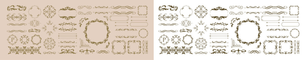 Valentine&rsquo;s Day Romantic Frame & Border Collection