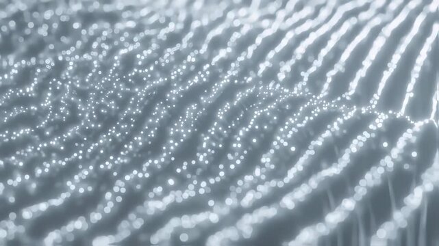 abstract silver waves background