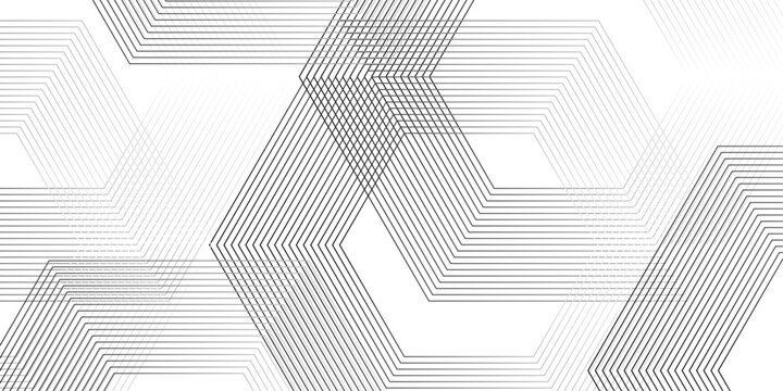 Abstract slash thin diagonal fabric parallel stripe black and white transparent line background. stripe diagonal line geometric white pattern technology textile background.