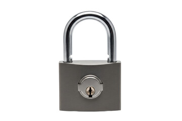Naklejka premium Silver Padlock Security Symbol