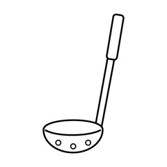 キッチン用品　穴杓子