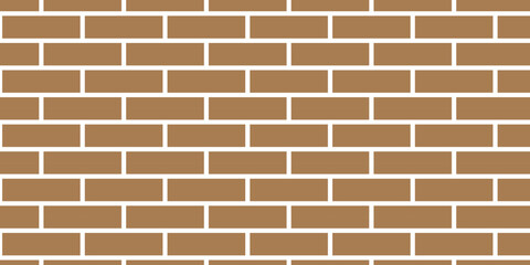 simple brown brick wall pattern for banner poster background.