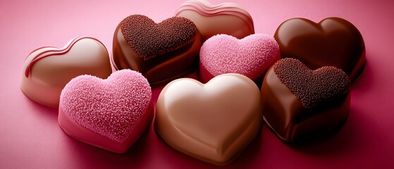 Fototapeta premium Valentine's day chocolate.