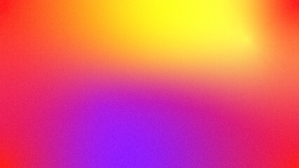 Smooth color gradient transition, grainy texture, warm and cool tones, vibrant bright spectrum, soft blur