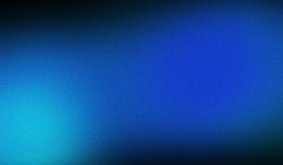 Vibrant electric blue gradient background texture with subtle digital noise grain effect © Sultan