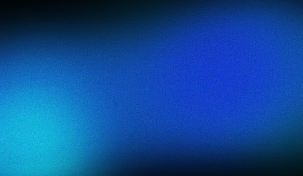 Vibrant electric blue gradient background texture with subtle digital noise grain effect