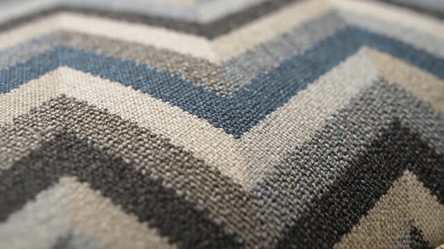 Close-up fabric textures showcase different design patterns and color schemes for upholstery and interior design.
