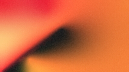 Warm orange red gradient, dark diagonal line, grainy texture, soft blend, modern geometric visual