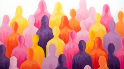 Happy mother's day family love silhouette art