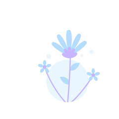 Vintage Botanical Flower Graphic