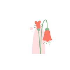 Vintage Botanical Flower Graphic