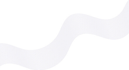 Fototapeta premium Dark blue wavy lines forming a flowing pattern on a white background abstract curve