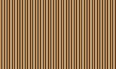 Fototapeta premium Seamless pattern of vertical brown and tan stripes vector