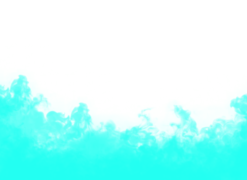 Abstract graphic design featuring a striking cyan wave shape contrasted against a solid deep black background creating a dynamic visual separation element. - Powered by Adobe