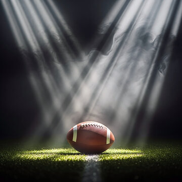 Spotlighted football for super bowl lx event