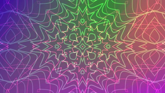 Symmetrical kaleidoscope overlay design with patterns and faded background. Ideal for backgrounds, prints, textiles, and digital designs.