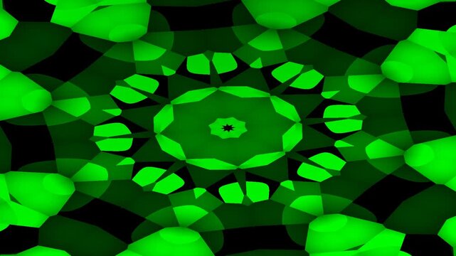 Observing Dynamic Green Patterns in Abstract Visual Motion
